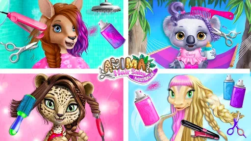 Скриншот 1 — Animal Hair Salon Australia