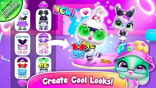 Скриншот 1 — Bunnsies - Happy Pet World