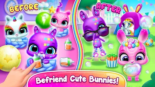 Скриншот 5 — Bunnsies - Happy Pet World