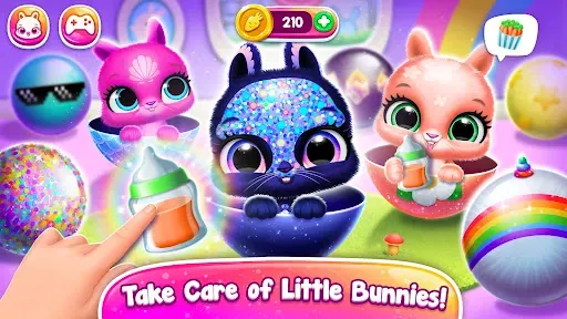 Скриншот 6 — Bunnsies - Happy Pet World