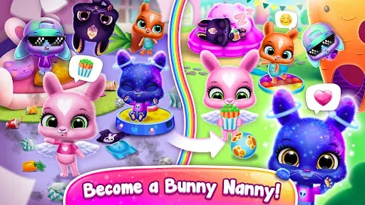 Скриншот 8 — Bunnsies - Happy Pet World