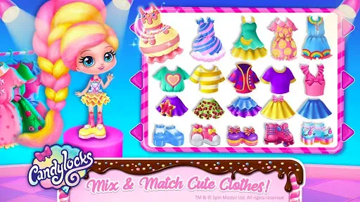 Скриншот 1 — Candylocks Hair Salon