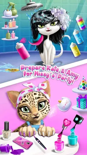 Скриншот 2 — Cat Hair Salon Birthday Party