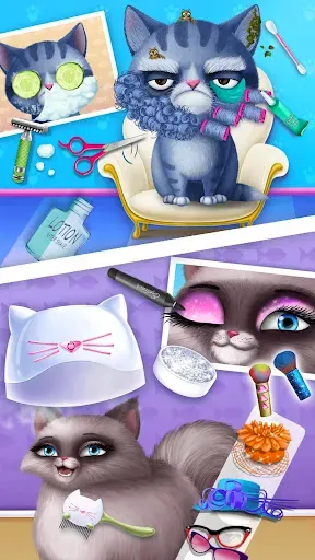 Скриншот 5 — Cat Hair Salon Birthday Party