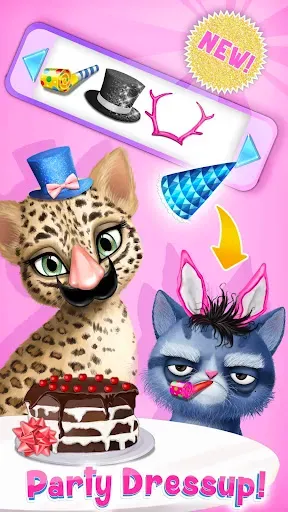Скриншот 6 — Cat Hair Salon Birthday Party