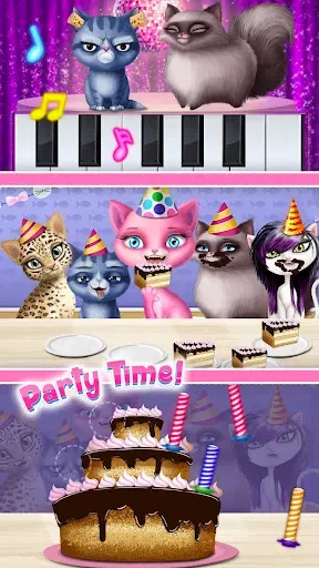 Скриншот 7 — Cat Hair Salon Birthday Party