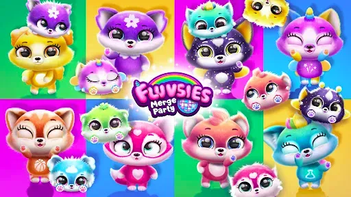 Скриншот 3 — Fluvsies Merge Party