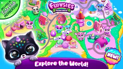 Скриншот 1 — Fluvsies Pocket World