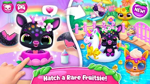 Скриншот 2 — Fruitsies - Питомцы-друзья