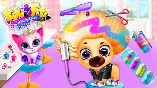 Скриншот 1 — Kiki & Fifi Pet Beauty Salon