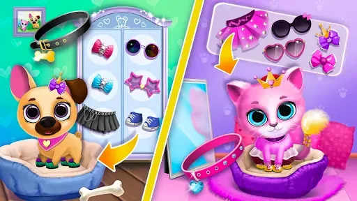 Скриншот 3 — Kiki & Fifi Pet Friends