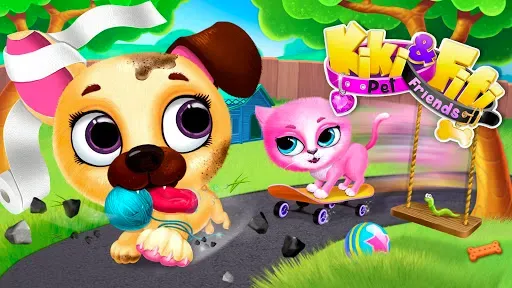 Скриншот 4 — Kiki & Fifi Pet Friends