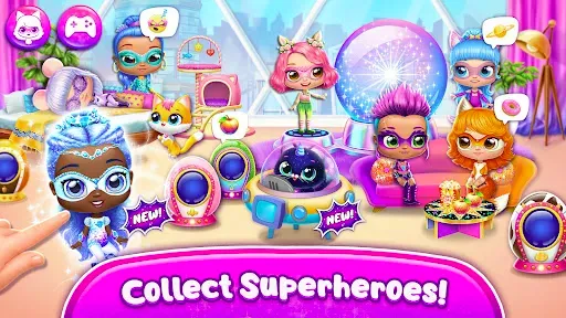 Скриншот 1 — Power Girls — Fantastic Heroes