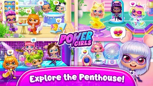 Скриншот 3 — Power Girls — Fantastic Heroes
