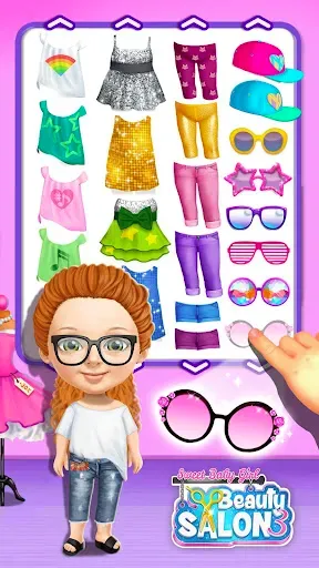 Скриншот 1 — Sweet Baby Girl Beauty Salon 3