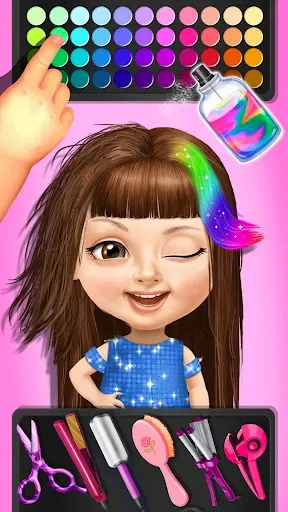 Скриншот 6 — Sweet Baby Girl Beauty Salon 3