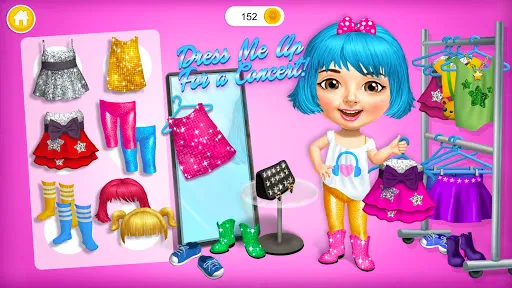 Скриншот 1 — Sweet Baby Girl Pop Stars