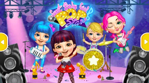 Скриншот 4 — Sweet Baby Girl Pop Stars