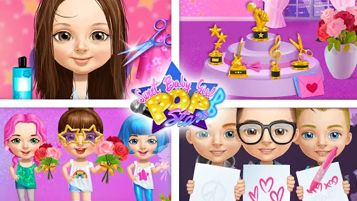 Скриншот 7 — Sweet Baby Girl Pop Stars