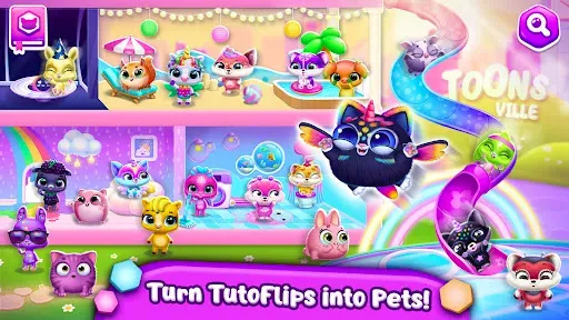Скриншот 5 — TutoFlips - Pet Doll House