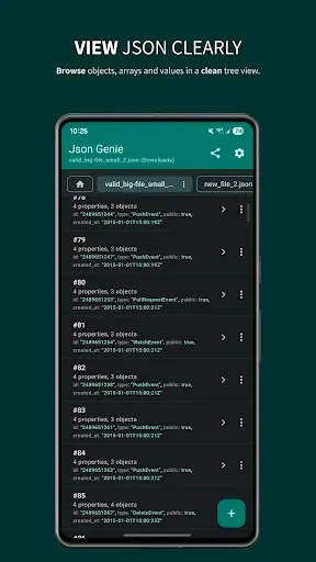 Скриншот 1 — Json Genie PREMIUM-JSON Editor