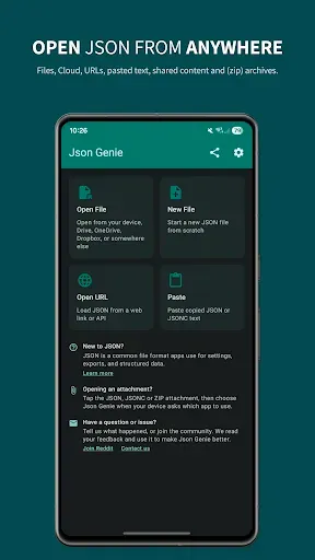 Скриншот 2 — Json Genie PREMIUM-JSON Editor
