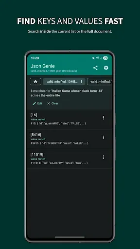 Скриншот 3 — Json Genie PREMIUM-JSON Editor
