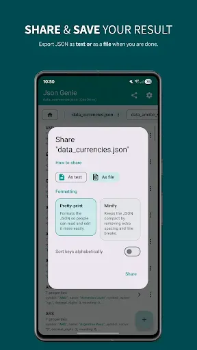 Скриншот 8 — Json Genie PREMIUM-JSON Editor