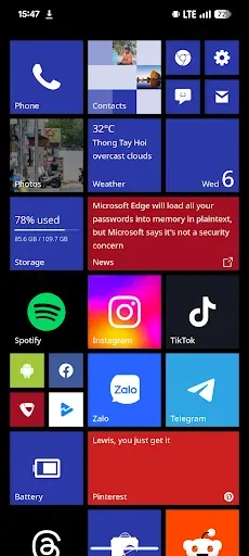 Скриншот 1 — METROV Launcher
