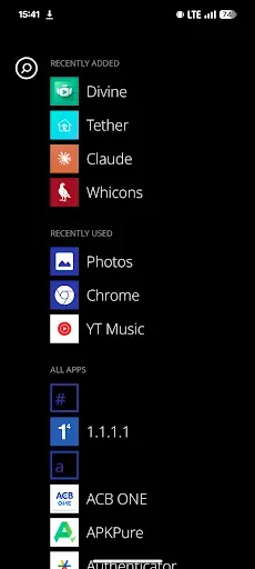 Скриншот 2 — METROV Launcher