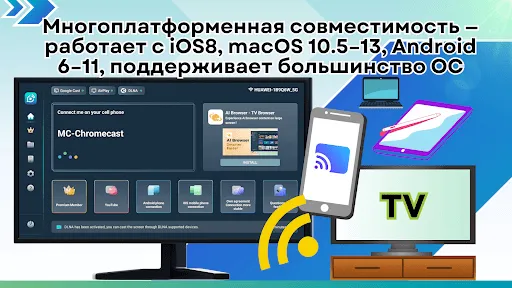 Скриншот 4 — Mirrcast TV Receiver - Cast
