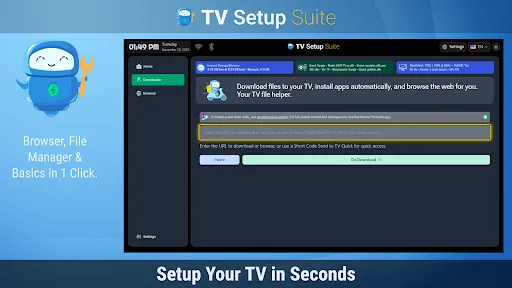 Скриншот 2 — TV Setup Downloader TV Install