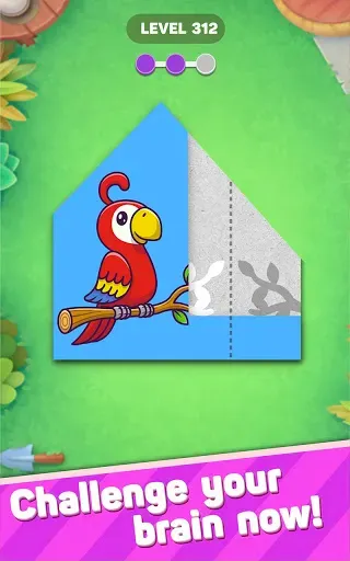 Скриншот 6 — Paper Fold Puzzle - Fold It
