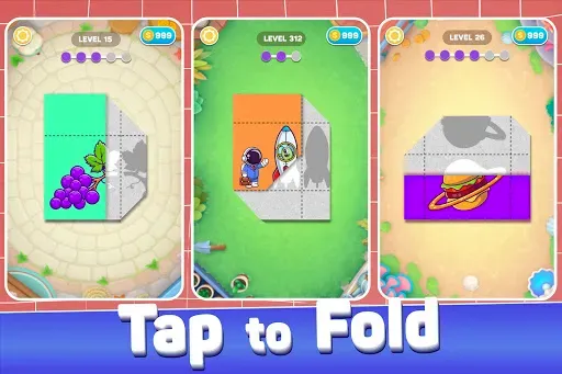 Скриншот 7 — Paper Fold Puzzle - Fold It