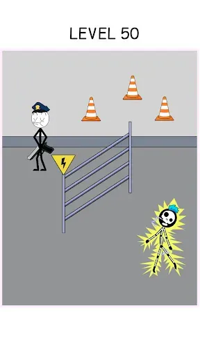 Скриншот 7 — Thief Stick Puzzle: Man Escape
