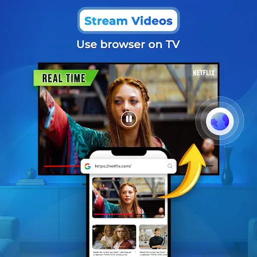 Скриншот 4 — Screen Mirroring - Cast to TV