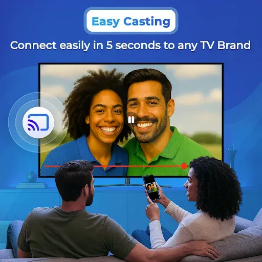 Скриншот 6 — Screen Mirroring - Cast to TV