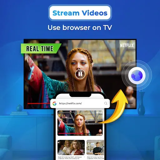 Скриншот 8 — Screen Mirroring - Cast to TV