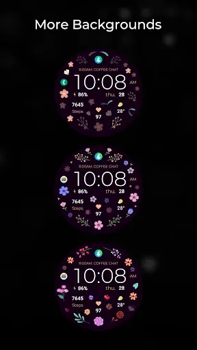 Скриншот 2 — TVV Spring Digital Watch Face