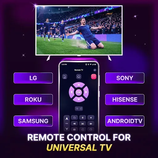 Скриншот 1 — TV Remote: Universal Remote