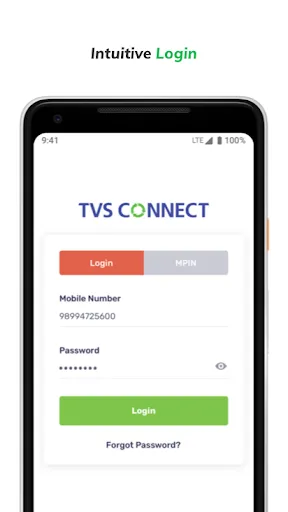 Скриншот 1 — TVS CONNECT