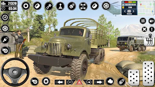 Скриншот 2 — Army Truck Driver: Truck Games