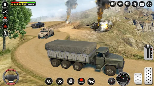 Скриншот 3 — Army Truck Driver: Truck Games