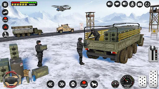 Скриншот 8 — Army Truck Driver: Truck Games