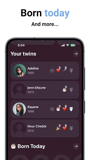 Скриншот 5 — Twiny - Find your twins