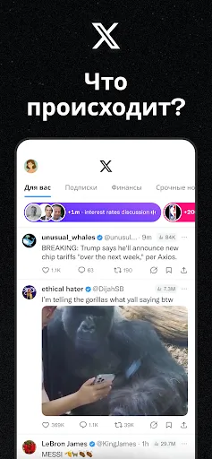 Скриншот 1 — X (Ранее Twitter)