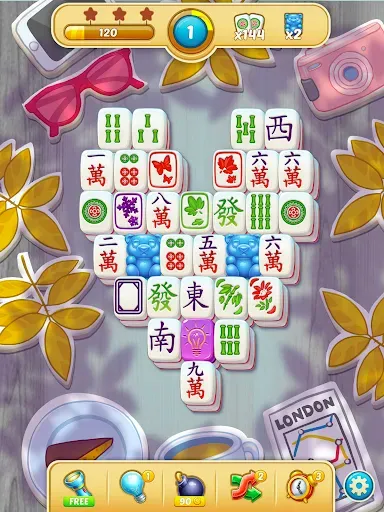 Скриншот 7 — Mahjong City Tours: Tile Match