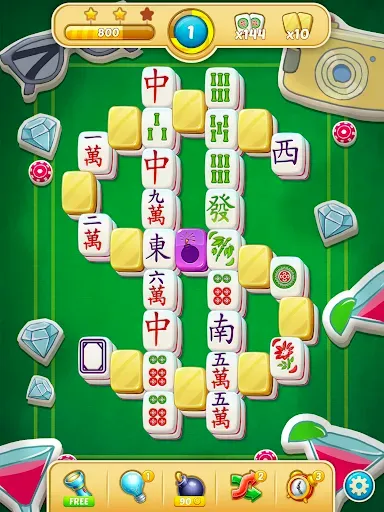 Скриншот 8 — Mahjong City Tours: Tile Match