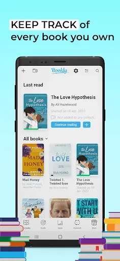 Скриншот 8 — Bookly - Book Tracker Library