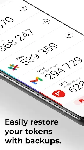 Скриншот 2 — 2FA Authenticator (2FAS)